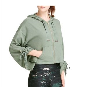 Donna Karan Jackets & Coats - Donna Karen Zip Jacket with Hoodie Size M Donna Karan Jackets & Coats - Donna Karen Zip Jacket with Hoodie Size M